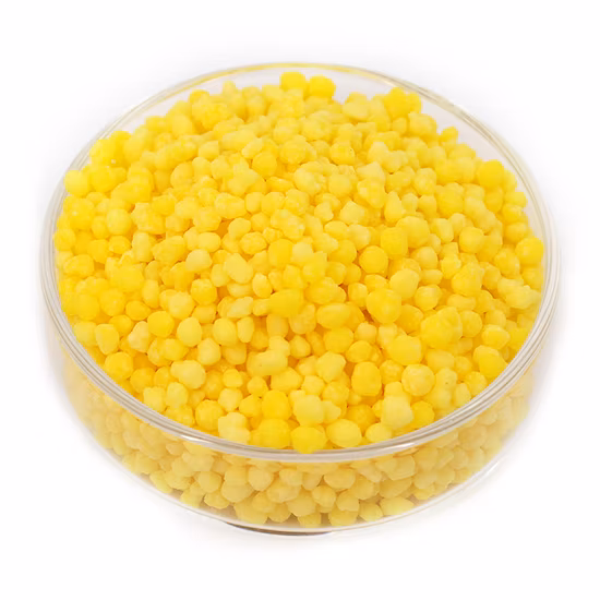 Nitrato de calcio y amonio con fertilizante granular amarillo de boro 100% soluble en agua
